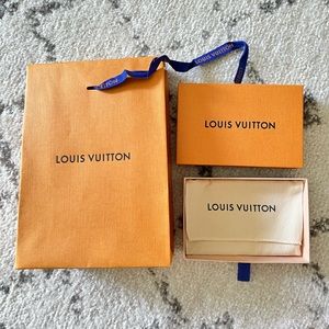 LOUIS VUITTON Empty Box with Dust Bag and Bag